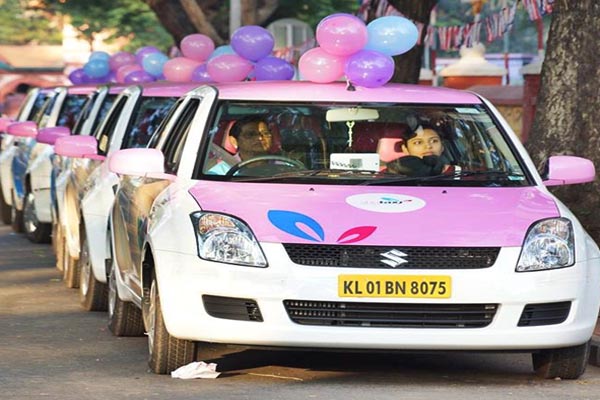 shecabslaunchedforwomenathyderabadairportforwomensafety